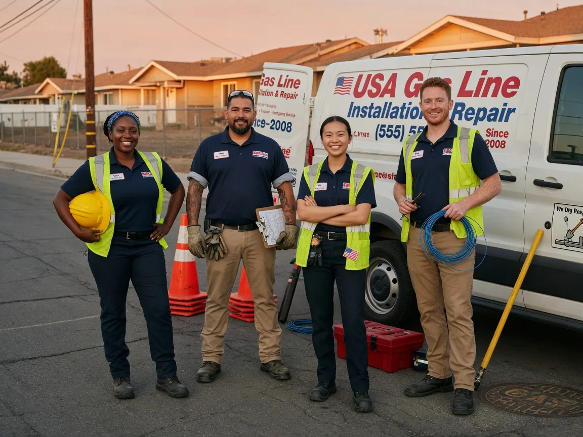 Gas Line Installation company in Goldston, NC